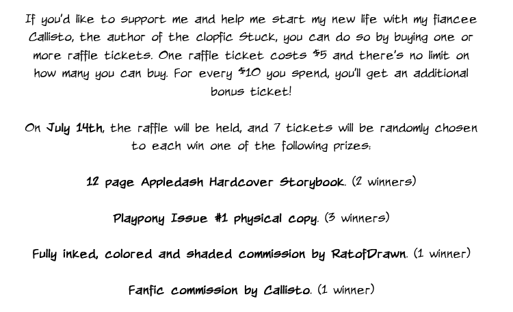 ratofdrawn:  The Donation Drive for my move and my wedding will end this coming Sunday,