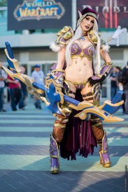 hotcosplaychicks:  Sylvanas Blizzcon 2014