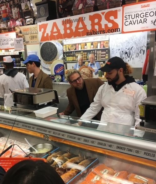 Looks like Jonah Hill is directing a music video for Vampire Weekend - he, Ezra, and Steve Lacy were