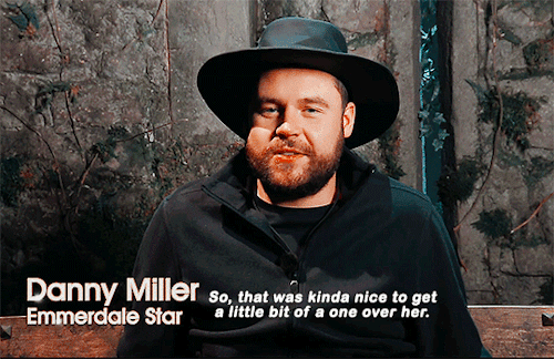 DANNY MILLER in I’M A CELEBRITY GET ME OUT HERE (2021)