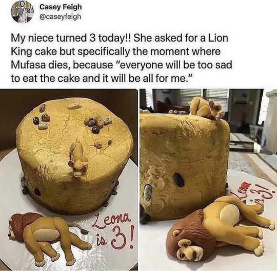 lion king • cake • food • disney • funny • catchymemes