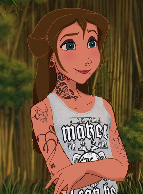 exotixa:  Reblog or Love for “PUNK DISNEY” ~Source: www.facebook.com/LikeForPunkDisney