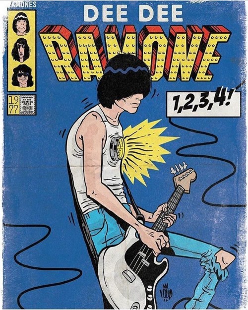 blondebrainpower:Dee Dee Ramone