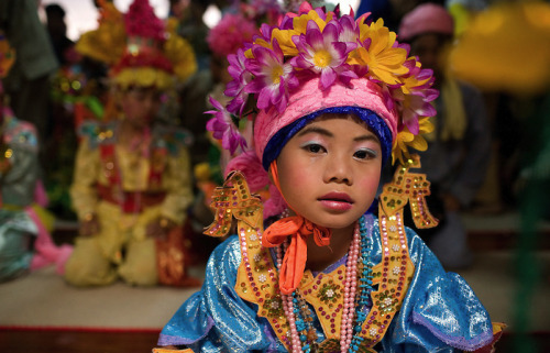 awkwardsituationist: thailand’s annual poi sang long festival, which occurs in the first week 