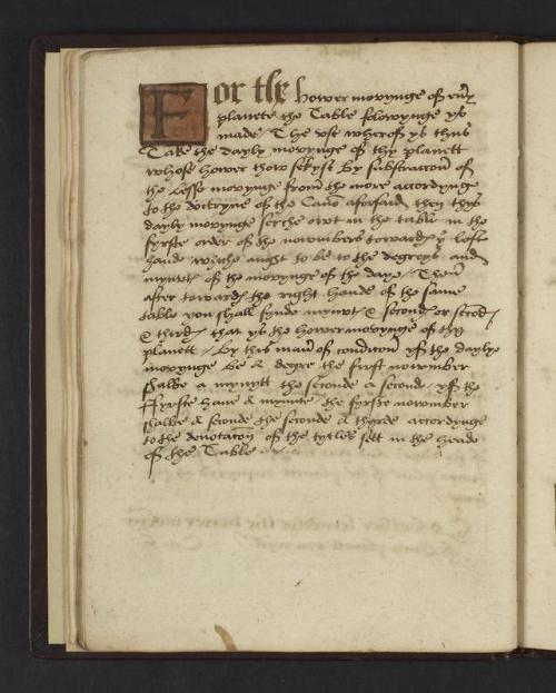 LJS 188 Ynstruction of the ephimeredesThis manuscript contains instructions in 22 chapters for the u