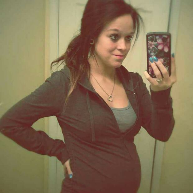 jennyispreggo:  Me at five months #pregnant #preggo #baby bump #pregnancy   Follow