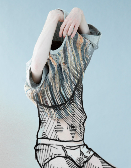 ovtro:My drawings combined with Christian L’enfant Roi 2013 S/S