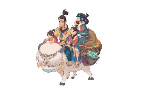 scurviesdisneyblog: Raya and the Last Dragon character designs by Scott Watanabe