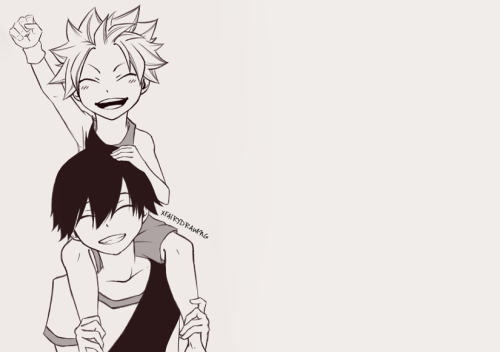 xfairydrawing:  '' Good times with big brother (◡‿◡✿) ''