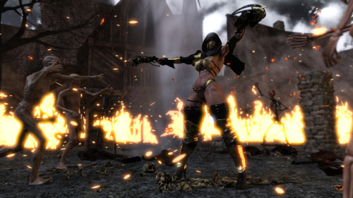 zz2tommy:  Just felt like making this shot - Sam, demonslayer. Post-processed vs. raw file. Full-Res HereMay or may not become a full set.MY AFFECT3D RELEASES