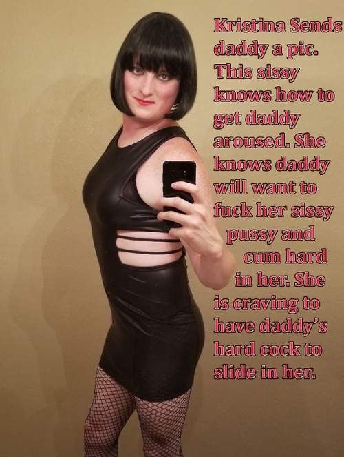 daddytrainingandcaptions:sissykristinaGetting daddy aroused.