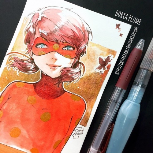 doria-plume: Well I drew some Miraculous stuff this year for Inktober and I regret nothing~ (*&acut