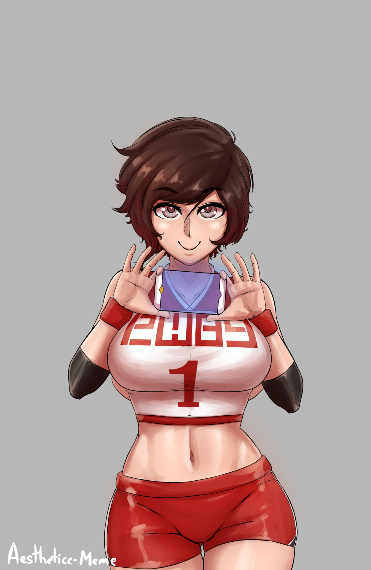 aestheticc-meme:  Team RWBY gym clothes. Forgot to post these today so sorry for