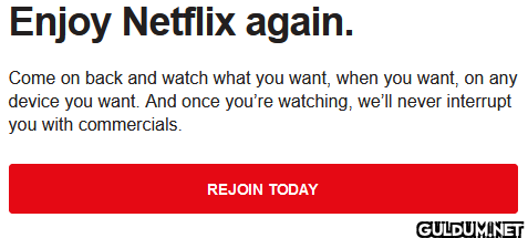 Enjoy Netflix again. Come...