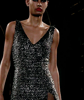 Ysaunny Brito @ Saint Laurent F/W 2015