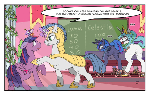 Princess Celestia, princess Luna and Twilight Sparkle got spanked (whipped)