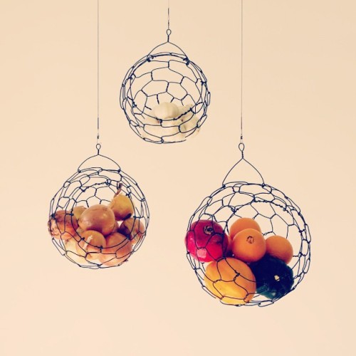 Awesome Handmade Wire Fruit/Veggie Baskets by @chareststudios | etsy.me/1IU13oQ #etsy #etsyse