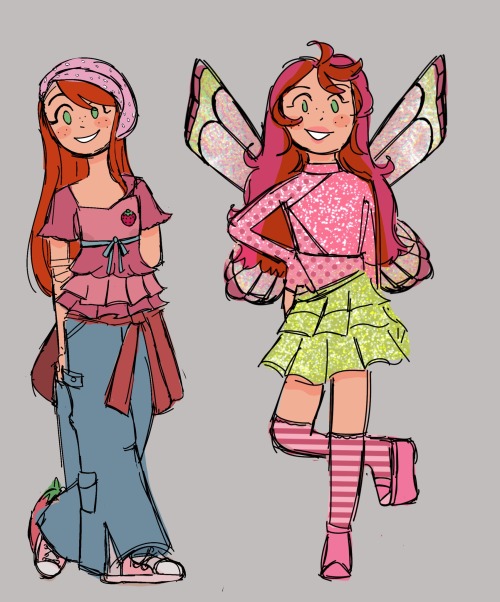 Strawberry As A Fairy