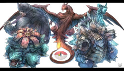 svalts:  Pokemon  Created by Akai Tera Blog | Twitter (More of Akai Tera’s artwork) 