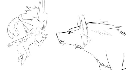 chewiedoodles:  “boop!”  (W.I.P) Here’s a second gif!