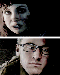 gamersdaily:  until dawn // characters (first + last appearance) 