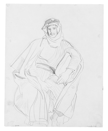 artist-sargent:Syrian Man, John Singer Sargent, 1905–6, American Paintings and SculptureGift of Mrs. Francis Ormond, 1950Size: 11 ¾ x 9 in. (29.8 x 22.9 cm)Medium: Graphite on off-white wove paperhttps://www.metmuseum.org/art/collection/search/15424