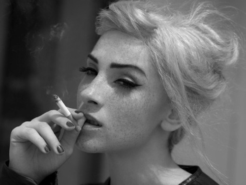 katy13: Vica Kerekes Always keep your cigarette close to your mouth