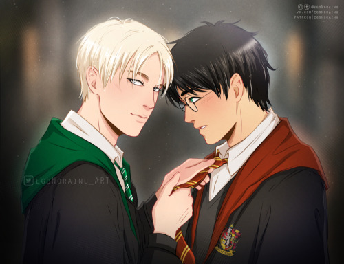 twitter - egoNorainu_ART

“You want me to teach you to tie a tie, Potter?” #drarry#Draco Malfoy #draco malfoy harry potter  #harry x draco #Harry Potter #harry potter fanart #harry/draco#dmhp#yaoi art#slash#slytherin#gryffindor
