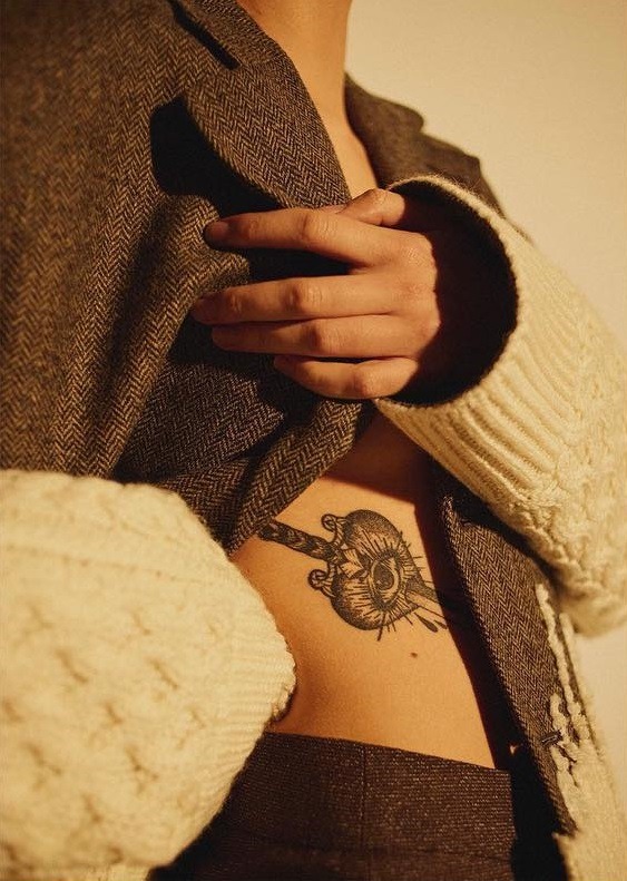 black-is-no-colour:  Harper’s Bazaar Ukraine January 2019. Jacket Maison Margiela