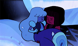 giffing-su:  Steven Universe Challenge (By Mod H): OTPs [1/4] - Ruby and Sapphire“You
