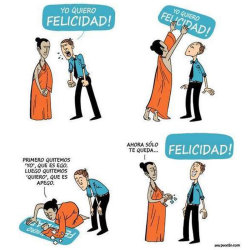 hoyvasasonreir:  ¿Quieres ser feliz? Estás son algunas frases para que disfrutes de tu felicidad, disfrútalas. “La felicidad muchas veces se escapa por una puerta que no sabías que dejaste abierta” John Barrymore &ldquo;Cuando lo que somos coincide