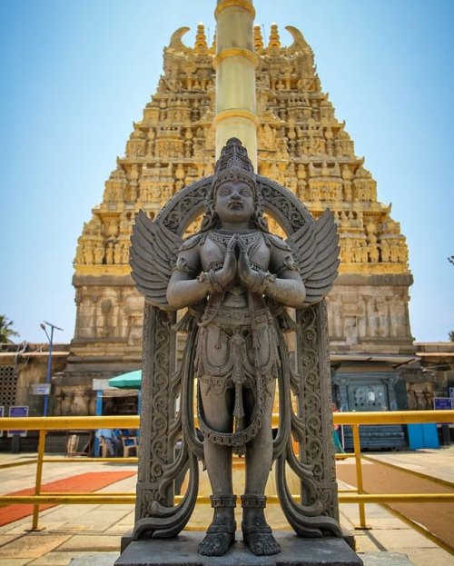 Garuda from Keshava temple, Belur, Karnataka