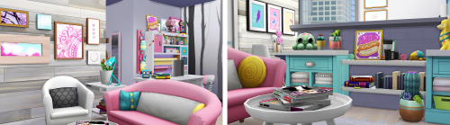  CUTE TEEN APARTMENT 2 bedrooms - 2-3 sims1 bathroom§48,654 (will be less when placed due to the out