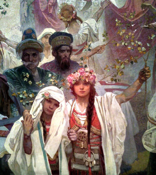 tedkordisanasshole: Yesterday we went to see Alfons Mucha’s Slav Epic and ngl it felt like my 