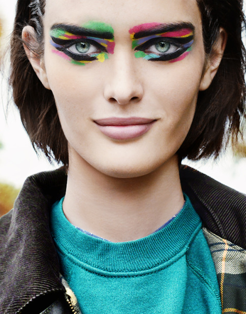 runwayandbeauty: Sam Rollinson after Chanel SS 2014, PFW Source: modemajeure.blogspot