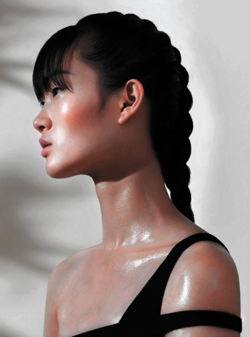 amy-ambrosio:Hyun Ji Shin in “Slim down” by Pawel Pysz for Vogue China, 2016.