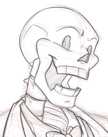 Sketch Of A Cool Dude.