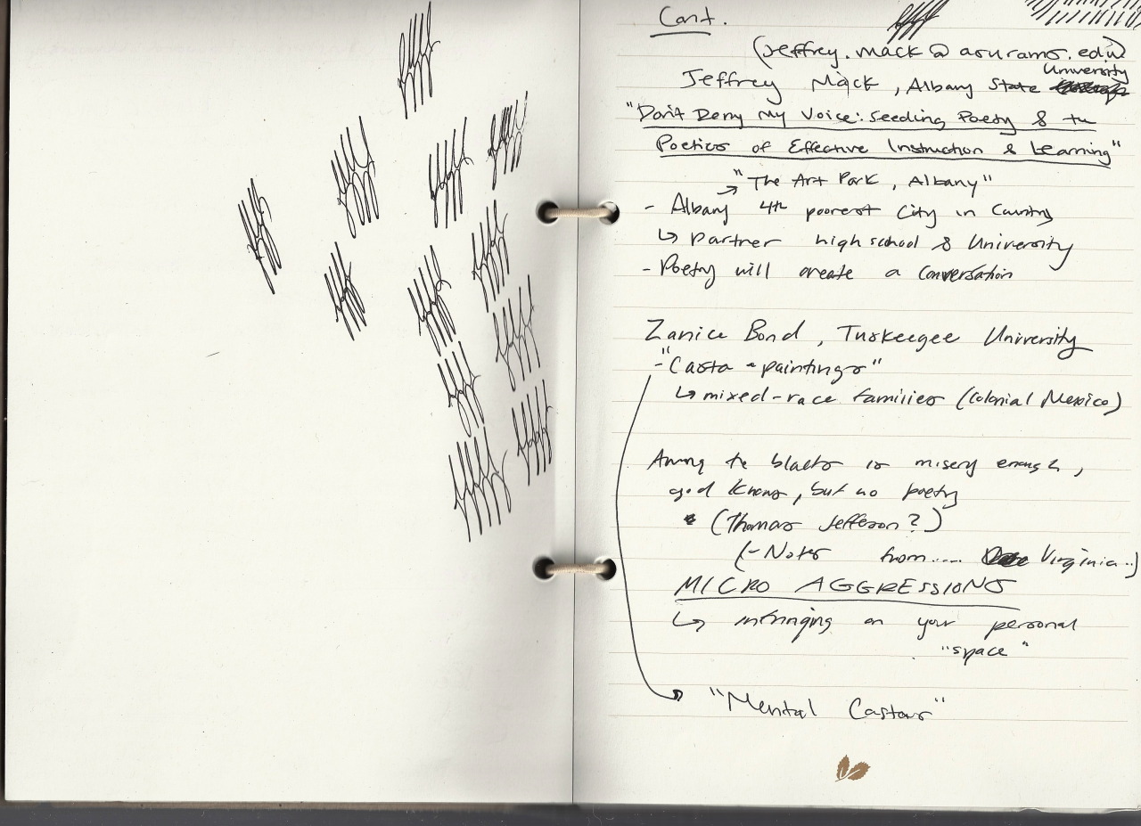untaintedcuriosity:  scanned some pages from my journal for a project