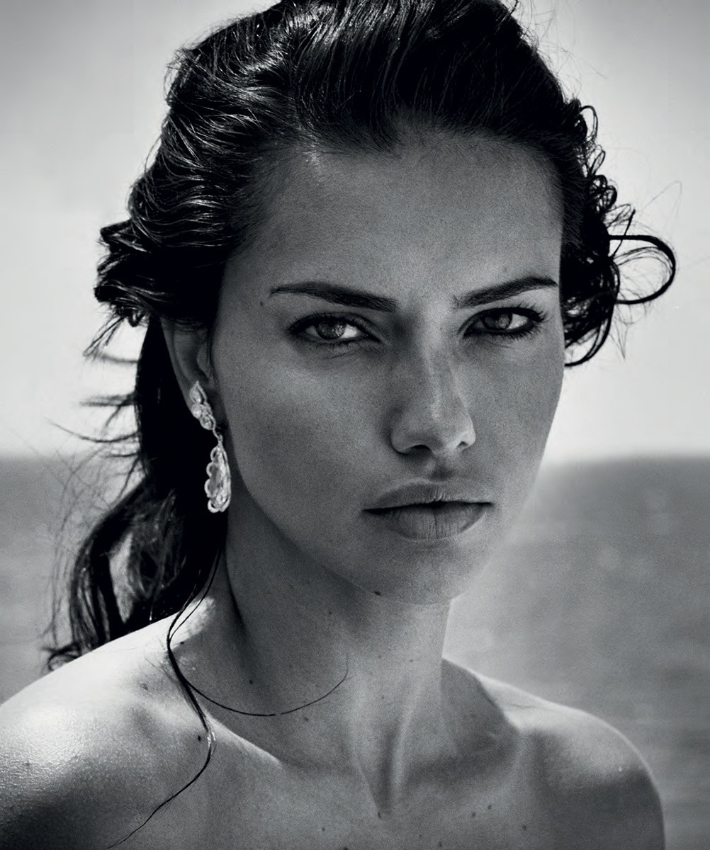thefactoryoffashion: Adriana Lima by Vincent Peters for Harper’s Bazaar Spain July