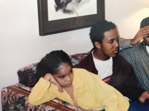 jhenefuru:Throwback of Jhené Aiko and Marques Houston