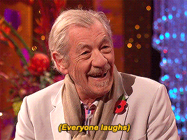 gingerjab: arrghigiveup:  fyeahegerton: I’m a huge fan of yours(requested by Anonymous) For context: In that production of King Lear by the Royal Shakespeare Company, Sir Ian McKellen, playing the titular character in a scene where Lear has essentially