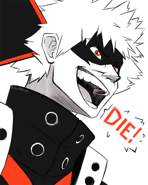 Bakugou&rsquo;s such a jerk but boy do I still love to draw him ahah