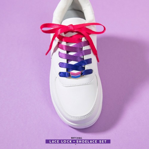 sosuperawesome: Pride Laces and Lace Locks The Pin Prick on Etsy