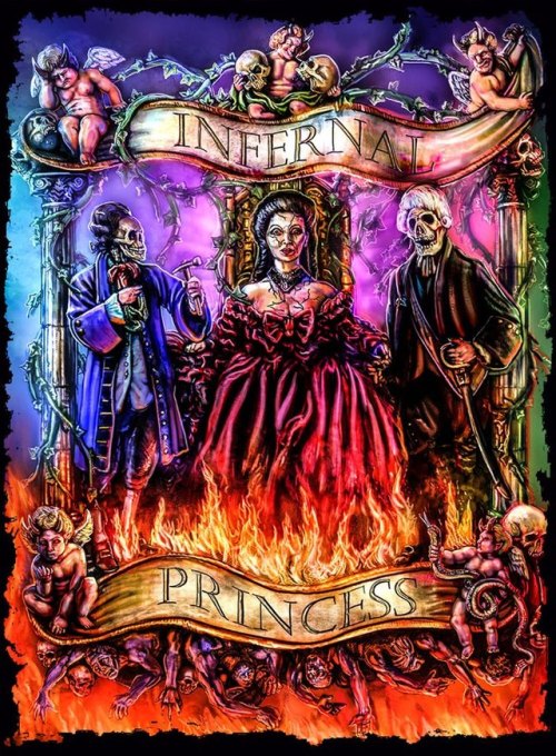  Check out our brand new Lovecraft-inspired, Limited Edition ‘Infernal Princess’ T-Shirt