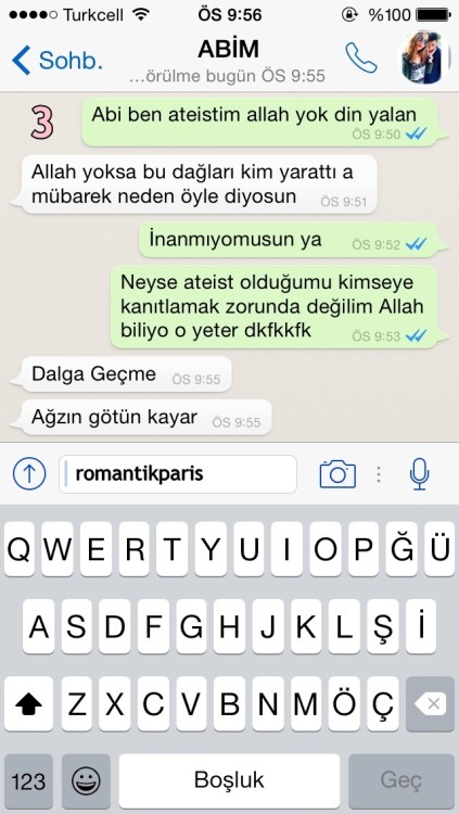 XXX romantikparis:  1.si favorim yalnızdiğer photo