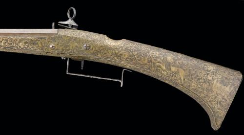 peashooter85:A rare Catalan miquelet fowling piece, Barcelona, dated 1684.Estimate Value: £6,000 - £