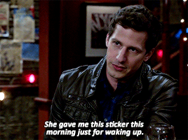 elisebaunam:#amy santiago taking care of jake peralta 