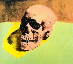 themodernisis:   Andy Warhol, Skulls (Acrylic,