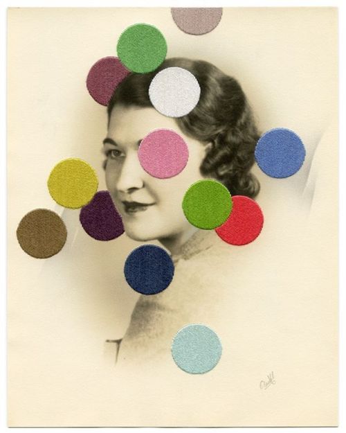 crossconnectmag: Reimagined Vintage Photography by Julie Cockburn Julie Cockburn is an English artis