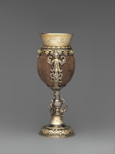 met-european-sculpture:Coconut cup by Johannes Fridericus Benedick, Metropolitan Museum of Art: Euro